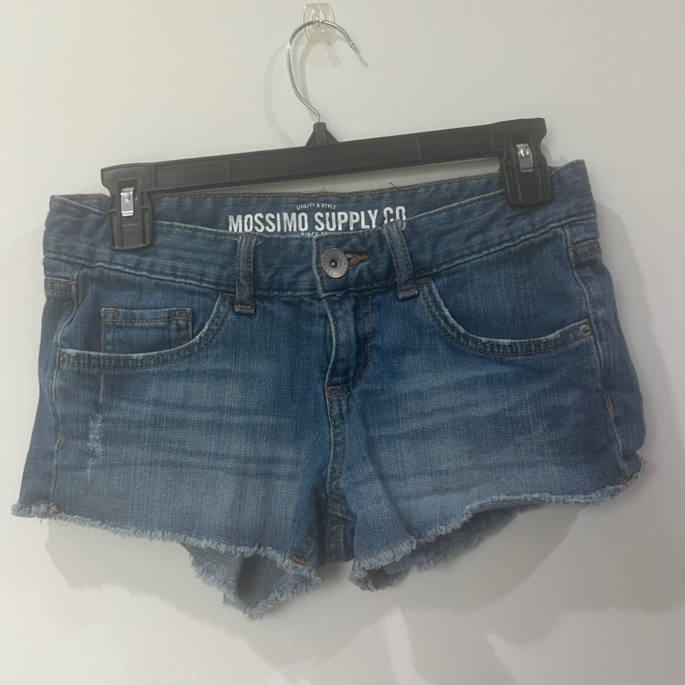 Mossimo Supply Co. Blue Jean Shorts